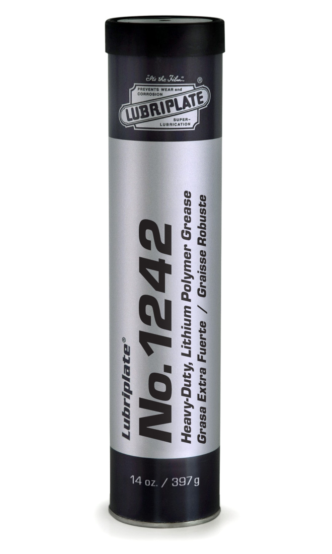 Lubriplate No. 1242 Grease -  | Container: 14oz Cartridge | Shipped as: Case of 10 x 14oz Cartridges - Heavy Duty Commercial Vehicle Greases